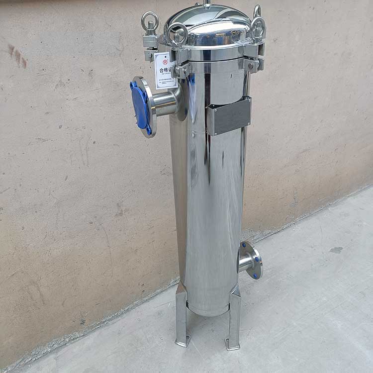 華豫生產供應袋式過濾器 單袋式 不銹鋼材質