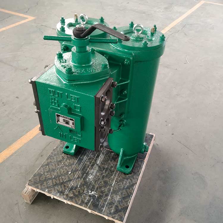 華豫供應(yīng)SPL-80X網(wǎng)片式油過(guò)濾器 雙筒 油液除雜質(zhì)